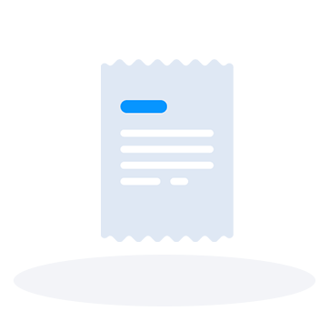 Billing and Invoicing Receipt icon